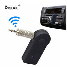 Creacube Car Bluetooth-Compatible Adapter 3.5mm Jack AUX Audio MP3 Music Receiver Kit Handsfree Speaker Headphone Adapter 2024 - buy cheap