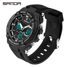 SANDA Fashion Military Watches Men Waterproof Mens Sports Watches S Shock LED Electronic Wristwatches Relogio Masculino 733 2024 - buy cheap