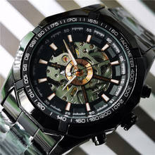 Forsining-relógio de pulso masculino com capa transparente, modelo esportivo de corrida, mecânico, relógio automático de luxo 2024 - compre barato