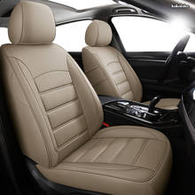 KOKOLOLEE Custom Leather car seat cover For Ford Fiesta Mondeo Fusion Focus Escort S-MAX Edge Kuga Taurus Automobiles Seat Cover 2024 - buy cheap