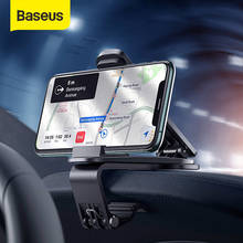 Baseus Car Mount Auto Center Console Car Phone Holder For Xiaomi Samsung 4.7-6.5 Inch Car Phones Holder Stand Clip Mount Bracket 2024 - buy cheap