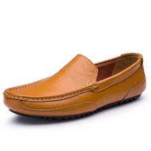 Plus Size 47 Casual Split Leather shoes Men Loafers Comfortable Moccasins Driving Shoes For Men shoes zapatos hombre 2024 - buy cheap