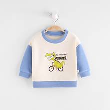 Children's Clothing Cotton Baby Boys Sweatshirts Autumn Kids Hoodies Clothes Casual Print Girls Tops T-shirts Outerwear Costume 2024 - buy cheap