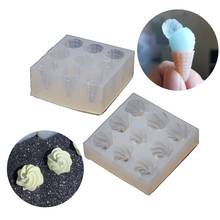 3D Mini Size Ice Cream Cone Keychain Resin Molds Popsicles Food Play Pendant Epoxy Resin Mold Jewelry Making Tools X4YA 2024 - buy cheap