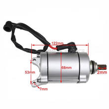 Motor de arranque elétrico 9t 11 dentes, para cg125/150/200/250cc zongshen atv, peças de motor refrigerado a ar, ciclomotor scooter atv 2024 - compre barato