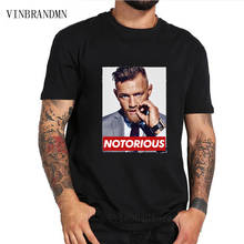 Notorious Conor Mcgregor Tee Shirt Men MMA Boxer Brand Clothing Fighter Short Sleeve O-neck Cool Fans Tshirt Team Pround T-Shirt 2024 - buy cheap