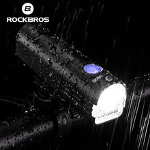 Rockbros-farol de segurança para bicicleta, luz frontal, à prova d'água, recarregável, usb, led 800 lúmen, mtb, ciclismo, ambiente externo 2024 - compre barato