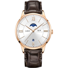 Fashion Moon phase Watch Automatic Switzerland Brand I&W Sapphire Mechanical Watch Men Waterproof Date MIYOTA Watches Mens 2020 2024 - buy cheap