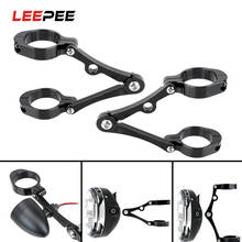 LEEPEE 1 Pair Motorcycle Headlight Bracket 39mm-41mm CNC Fork Tube Mount Clamp Spotlight Holder Universal Moto Accessories 2024 - buy cheap