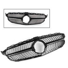 Diamond Grille DNN Car Front Upper Grill For Mercedes-Benz 2019 C-Class W205 C200 C250 C300 C350 (NOT FIT AMG Model) No Logo Kit 2024 - buy cheap