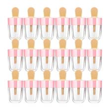 20Pcs Clear Ice Cream Lip Gloss Tube Empty Lip Balm Mini Lip Balm Container DIY Refillable Cosmetic Bottle for Lipstick 2024 - buy cheap