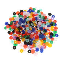 Set of 100 T5 Resin Snap Buttons Dummy Clips Press Studs For Sewing 12.4MM Multi 2024 - buy cheap