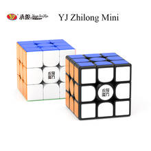 Yj zhilong mini cubo mágico magnético, cubo mágico para competição profissional de 3x3 4x4 5x5 com velocidade magnética 4x4x4 e 3x3 para crianças 2024 - compre barato