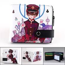 Anime Toilet-Bound hanako-kun-cartera con botón corto de dibujos animados, monedero, Nene Yashiro 2024 - compra barato