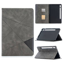 Funda de cuero PU para tableta Samsung Galaxy Tab S7, carcasa de alta calidad con soporte, SM-T870, T870, T875, 2020, 11 pulgadas 2024 - compra barato