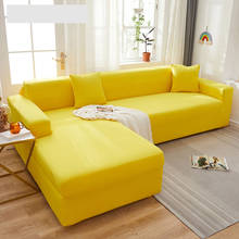 Funda de sofá elástica para sala de estar, cubierta de sofá de esquina seccional moderna, Protector de Silla, todo incluido 2024 - compra barato