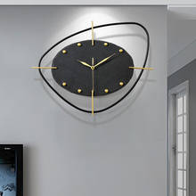 Relógio de parede grande design 3d nórdico, relógio digital de luxo criativo moderno, decoração de casa 5050wc 2024 - compre barato