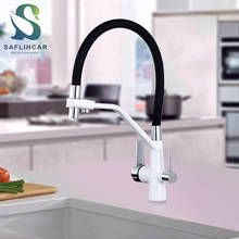 White Kitchen Sink Water Purifier Faucet Hot and Cold Faucet Pure Water Filter Mixer Crane Deck Installation Faucet 2024 - buy cheap