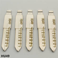 XIEAILI-Hoja de llave de línea con grabado HU49 OEM, hoja de cizalla de escala en blanco, dientes sin cortar, para Vw Jetta/Santana K416, 30 Uds. 2024 - compra barato