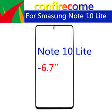 Pantalla táctil para Samsung Galaxy Note 10 Lite, cristal exterior LCD con pegamento OCA, SM-N770F/DS N770, 10 unids/lote 2024 - compra barato