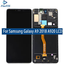 Pantalla LCD OLED de 6,3 pulgadas para móvil, montaje de digitalizador táctil de repuesto para Samsung Galaxy A9 2018, A920, A920F, SM-A920F/DS 2024 - compra barato