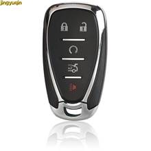 Jinyuqin 5pcs Smart Remote Car Key Shell for Chevy Chevrolet Traverse Equinox Malibu Cruze Spark Camaro 2016-2019 5 BTNS Key Fob 2024 - buy cheap