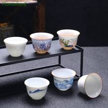 Ceramic White Porcelain Tea Cup Teacup Kung Fu Tea Cup Set Teaware 2024 - buy cheap