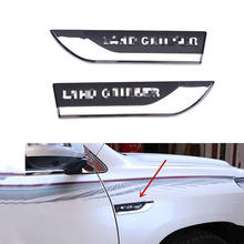 2003-2020 FJ200 FJ150 FJ120 Side Emblem Sticker Door Fender Logo Nameplate For Toyota Land Cruiser 200 Prado 150 2024 - compre barato