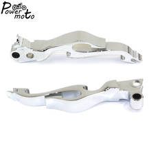 For Harley FLSTN FLSTSC FXDWG FLHR FXDB Sportster Road King Touring Models 1996-2012 Chrome Motorcycle Brake Clutch Lever Flame 2024 - buy cheap