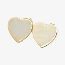925 prata esterlina pan brinco simples rosa ouro em forma de coração brincos para presente de casamento feminino moda jóias 2024 - compre barato