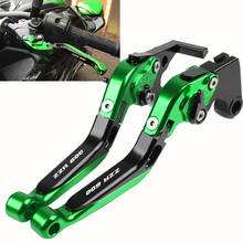 Para kawasaki zzr600 zzr 600 1990-2004 2003 2002 2001 2000 1998 alavanca do freio da motocicleta cnc ajustável alavancas de freio embreagem handbar 2024 - compre barato