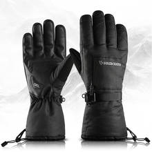 Winter Ski Gloves Adult Waterproof Cold-Proof Men'S Female Touch Screen Gloves Outdoor Sports Motorcycle  Riding Thicken Warm 2024 - buy cheap