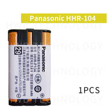 Batería recargable HHR-P104 Ni-MH, 830mah, Panasonic para teléfonos inalámbricos, 1 unids/lote, Envío Gratis 2024 - compra barato