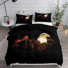 Close-up Bald Eagle Bedding Set 3D Printed Duvet Cover Sets Comforter Bed Linen Twin Queen King Single Size Dropshipping 2024 - buy cheap