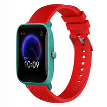 Amazfit bip u smartwatch, pulseira de 20mm para relógio inteligente, para amazfit bip s gts gts2 gtr 42mm 2024 - compre barato