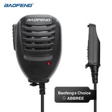 Microfone de rádio baofeng com antena, à prova d'água e wireless, rádio de duas vias, walkie talkie 2024 - compre barato