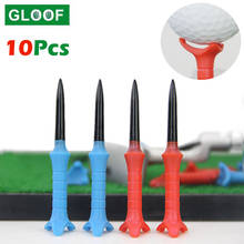 Brinquedo de golfe com 10 unidades, suprimento para treinamento, bola de plástico, auxílio para treinamento ao ar livre 2024 - compre barato