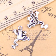 140pcs Charms frog 16x13mm Antique Pendants,Vintage Tibetan Silver Jewelry,DIY for bracelet necklace 2024 - buy cheap