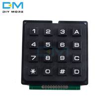 Teclado de matriz 4x4 para Arduino Controller, módulo de teclado, botón de uso, PIC, AVR, Sml, 4x4, interruptor de llaves de plástico 2024 - compra barato