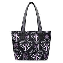 Flowers Lady Shoulder Bags Fashion Nylon Fabric Women's Crossbody Bags Tote Top-handle Bags 2024 - buy cheap