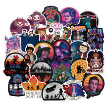 50 Pcs Don't repeat Waterproof Stranger Things Stickers Skateboard Suitcase Snowboard Fridge Laptop Sticker Kids Classic Toy 2024 - buy cheap