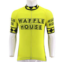 2017 Waffle House Cycling Jersey Summer Yellow Bike Cycling Clothing Breathable Mountain Bicycle wear Ropa Maillot Ciclismo 2024 - buy cheap