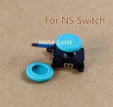 Proteção de silicone para botões analógicos 3d 1 peça, para nintendo switch lite ns switch joy-con 2024 - compre barato