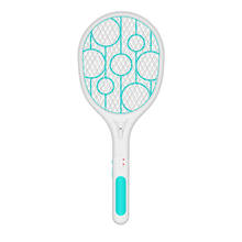 Mosquito Swatter Killer Led Light Tennis Bat Hand-Held Racket Rechargeable Electric Fly Insect Racket Zapper Killer Indoor Sleep 2024 - buy cheap