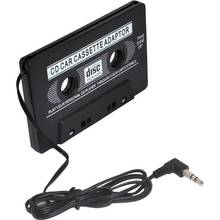 Adaptador de cinta de casetes AUX para coche, Conector de 3,5mm, Audio, MP3, CD, teléfono, convertidor de Radio 2024 - compra barato