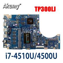 Amazoon tp300lj placa-mãe do portátil para asus tp300lj tp300ld tp300l 100% testado i7-4510U/4500u gt820m 4gb ram 2024 - compre barato