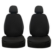 Conjunto de fundas de asiento de coche de tela de lino Universal, cojín de lino delantero y trasero para las cuatro estaciones, almohadilla protectora transpirable, accesorios para automóviles 2024 - compra barato