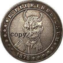 Hobo Nickel 1878-CC USA Morgan Dollar COIN COPY  Type 136 2024 - buy cheap