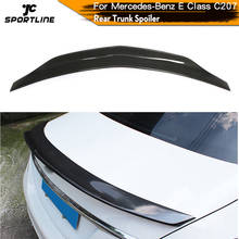 Carbon Fiber Rear Trunk Spoiler for Mercedes-Benz E Class W207 Coupe 2009 - 2014 Rear Wing Spoiler Boot Lid 2024 - buy cheap