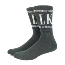 2 пары толстых мужских черных носков в стиле хип-хоп LK 2024 - купить недорого